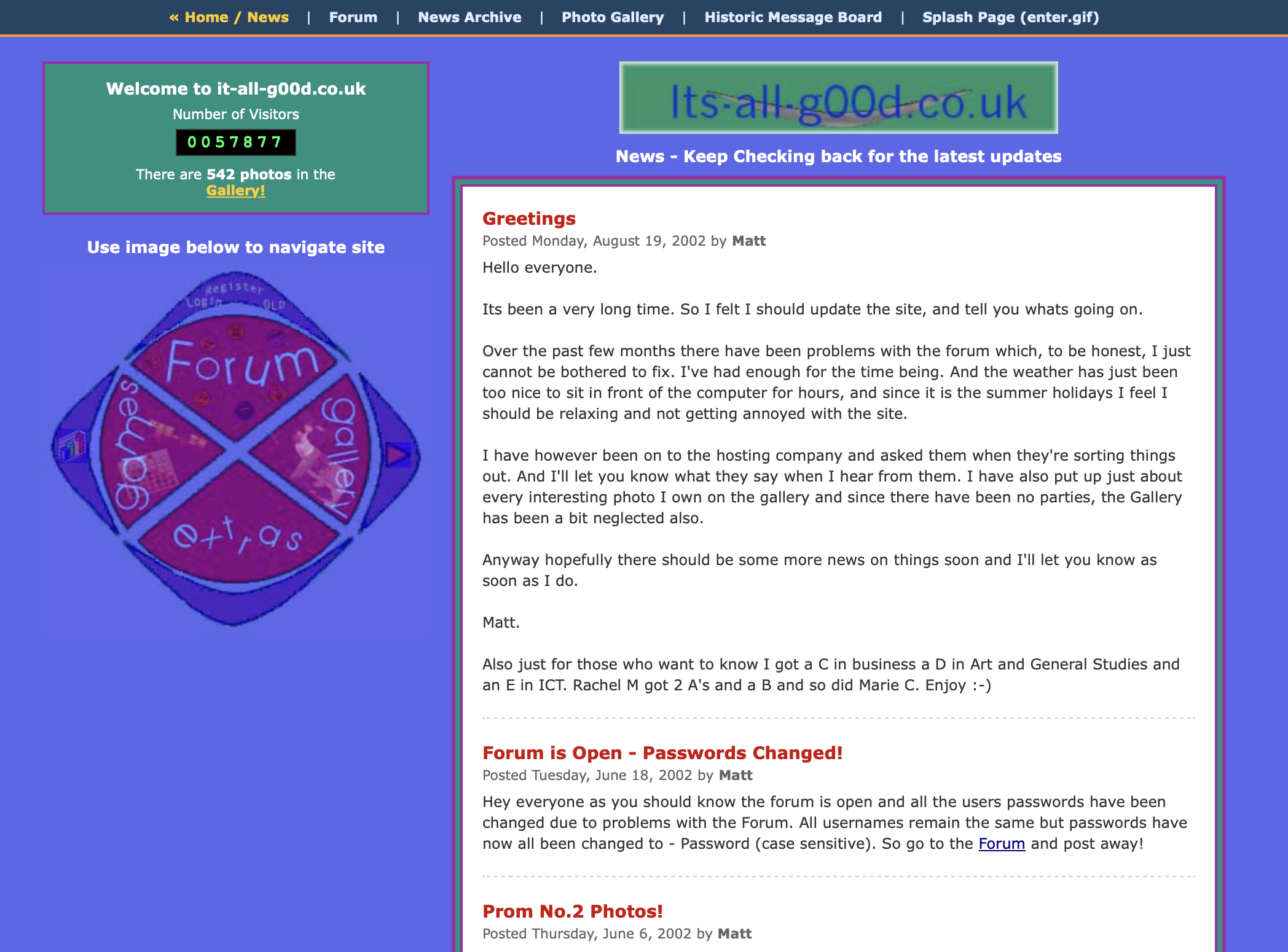 Screenshot of Era 1 (2001-2002)